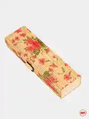 Коричневый футляр-шкатулка из бамбука, для украшений