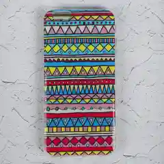 Белый чехол для iPhone 6 Plus, орнамент