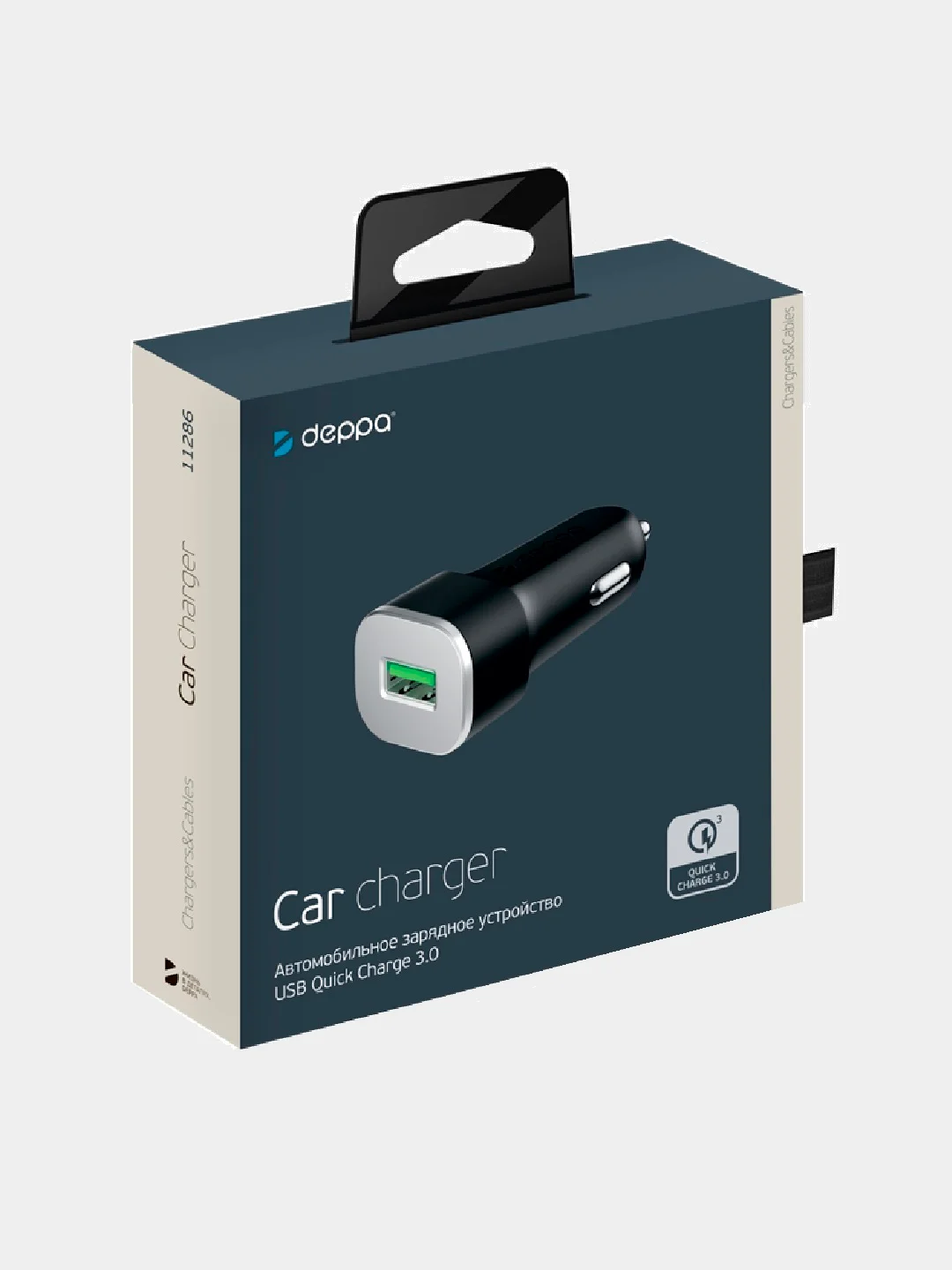 Автомобильное зарядное устройство USB Quick Charge 3.0