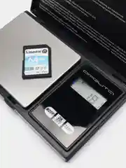 Электронные портативные карманные ювелирные весы 0,01 г "Орбита" мини, 500 граммовые