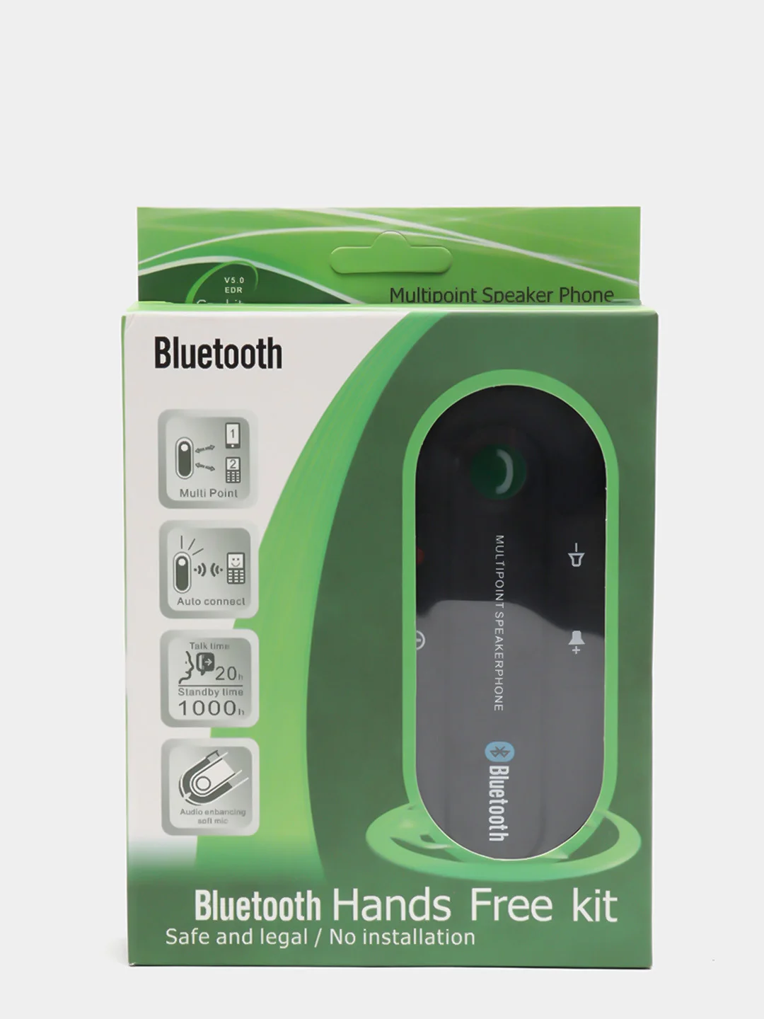 Беспроводная Bluetooth гарнитура. Громкая связь для авто.