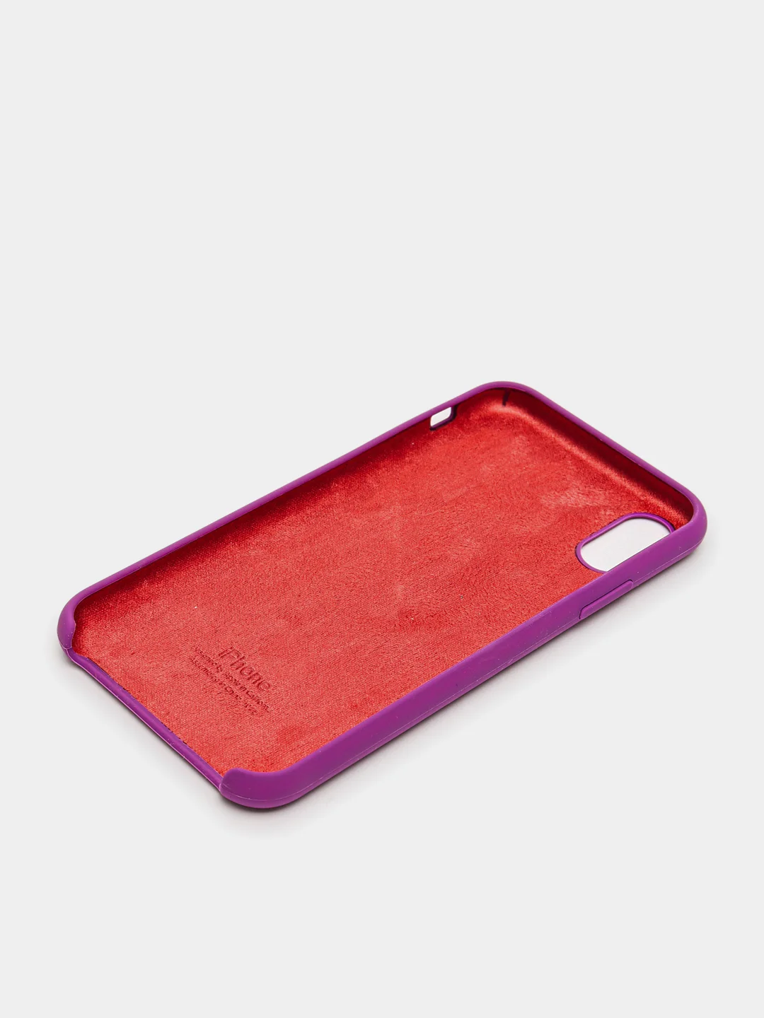Багровый силиконовый чехол для iPhone X/XS/XS Max/XR, цветной