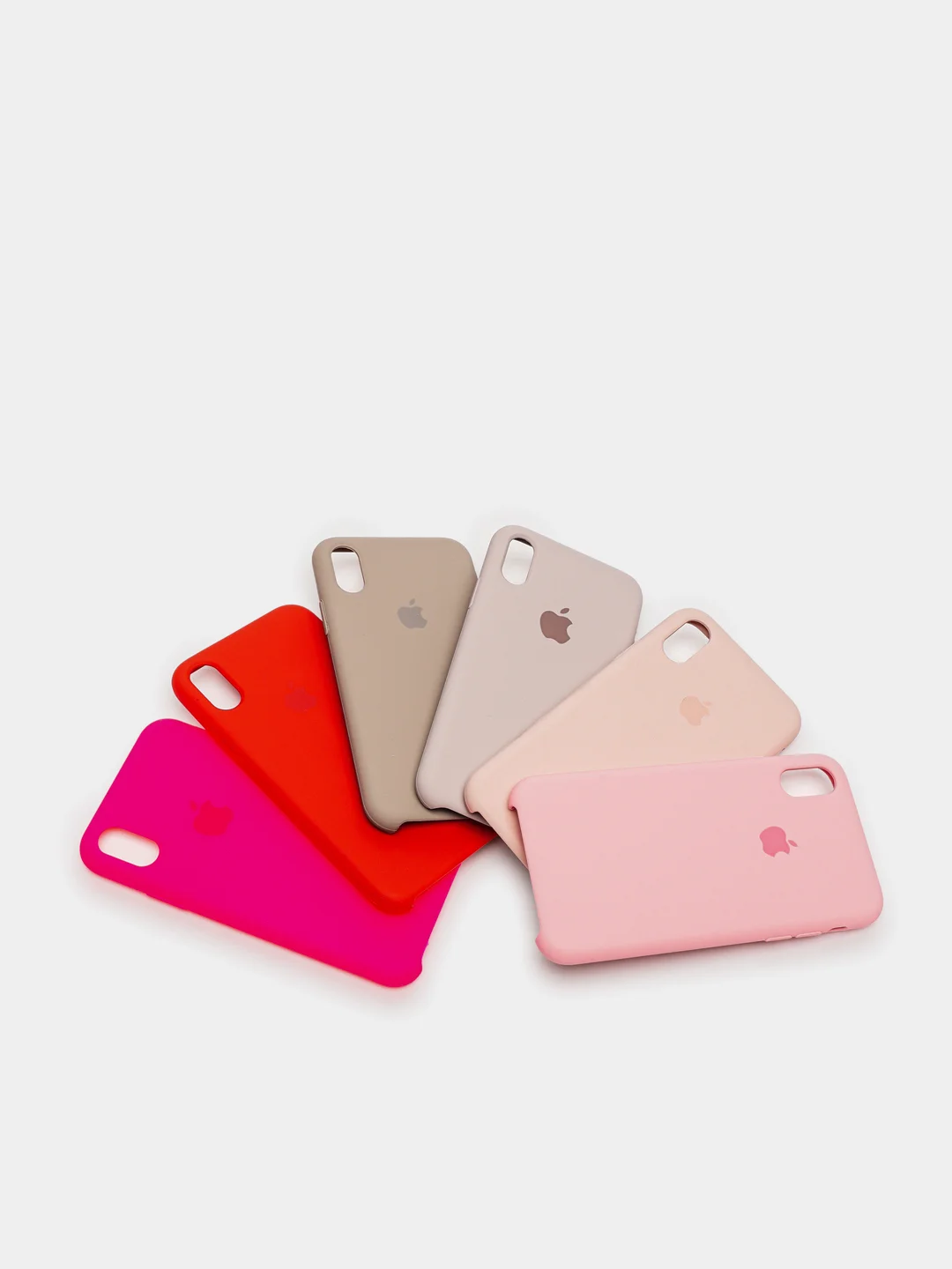 Багровый силиконовый чехол для iPhone X/XS/XS Max/XR, цветной