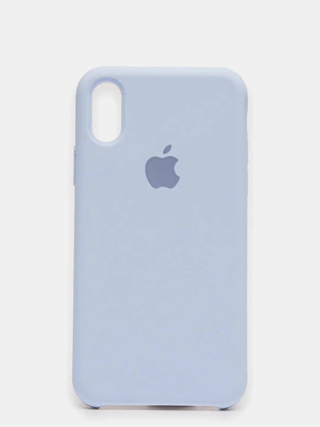 Небесно-голубой силиконовый чехол для iPhone X/XS/XS Max/XR, цветной
