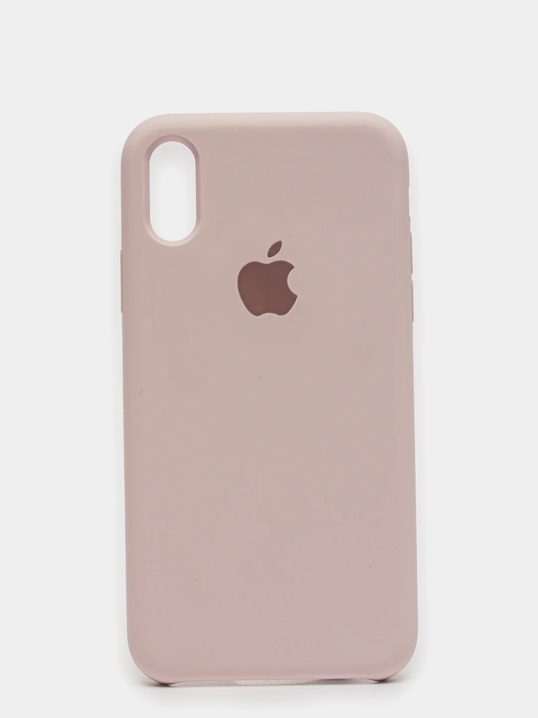 Бежевый меланж силиконовый чехол для iPhone X/XS/XS Max/XR, цветной