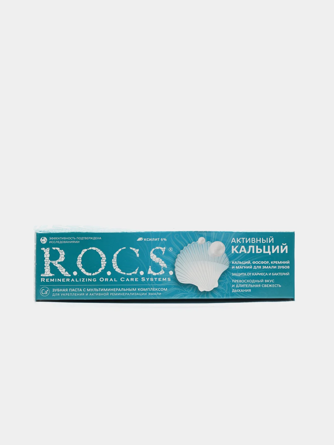 Зубная паста ROCS "Активный кальций", 94 г