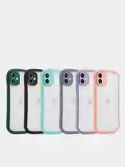Чехол матовый с полукруглыми краями Apple iPhone 12, 12Pro, 12mini, 11, 11Pro, 11ProMax