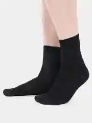 Носки мужские, черные, из хлопка