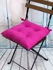 Фуксия подушка на стул Матех Velours, 42 х 41 см