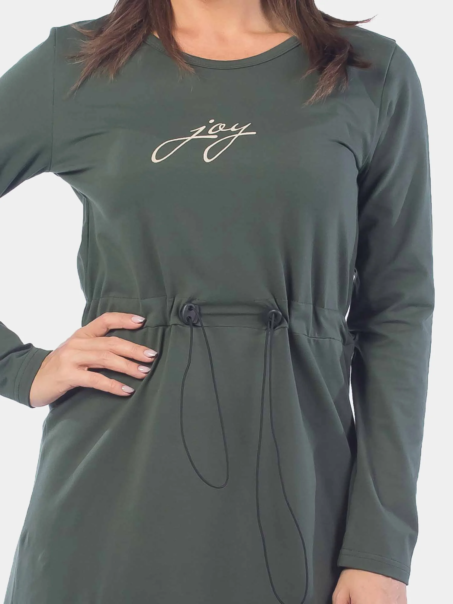 Платье женское Joy КЛП1447П2 хаки, KLERY