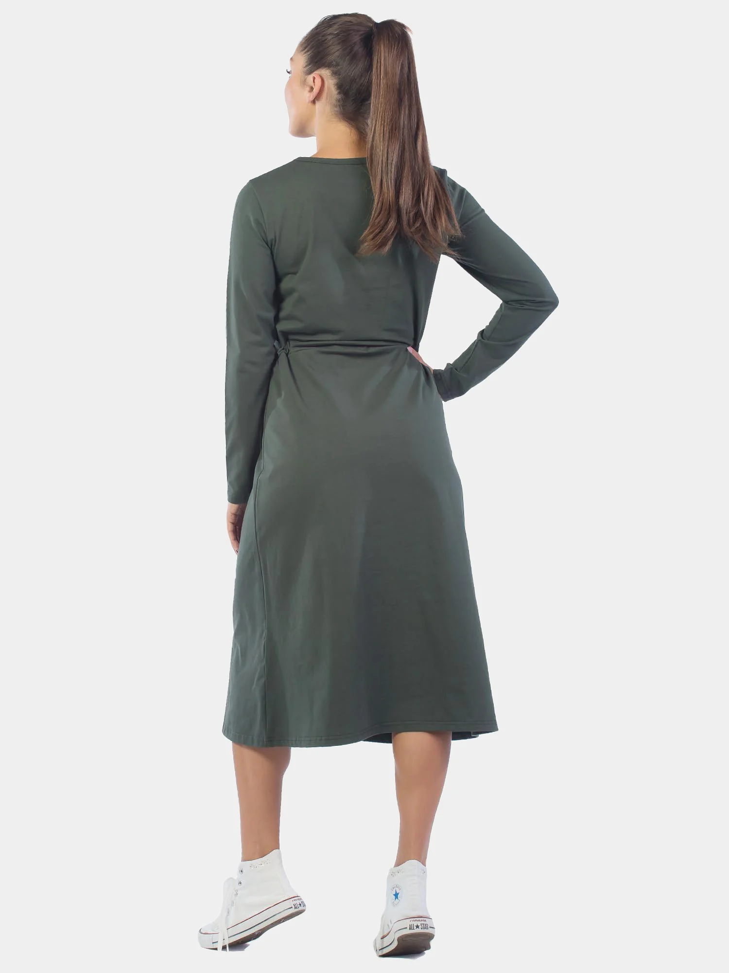 Платье женское Joy КЛП1447П2 хаки, KLERY