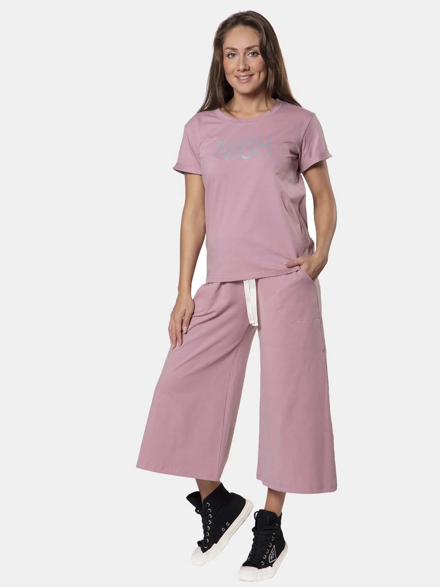 Костюм женский NIGH КЛК1389П9, розовый, KLERY