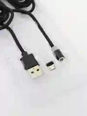 Магнитный кабель с коннектором для зарядки телефона Lightning iPhone/micro-USB/Type-C
