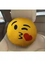 Золотой дополнительный подголовник Матех "SMILE", 30 х 30 х 10 см
