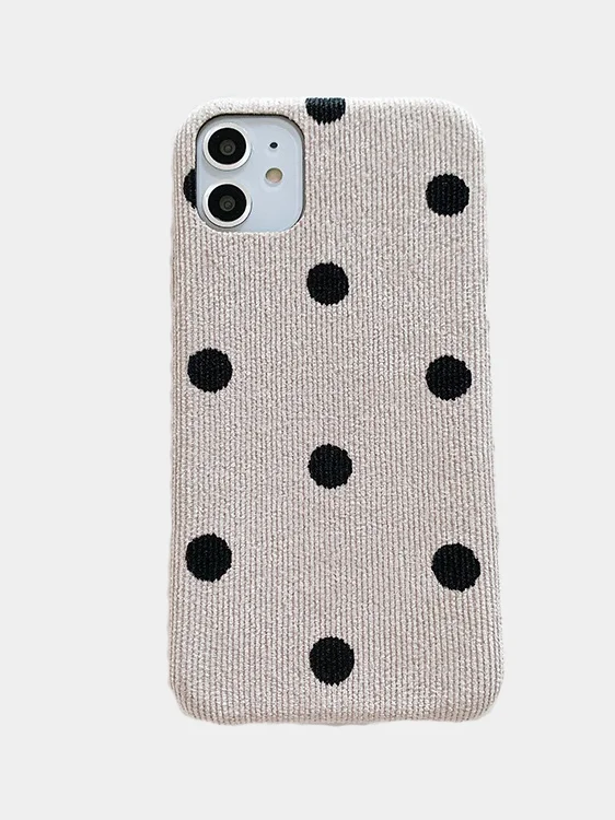 Мягкий чехол в горошек для iPhone 11, 11 Pro, 11 Pro Max, XS, XS Max, XR, iPhone 7 8