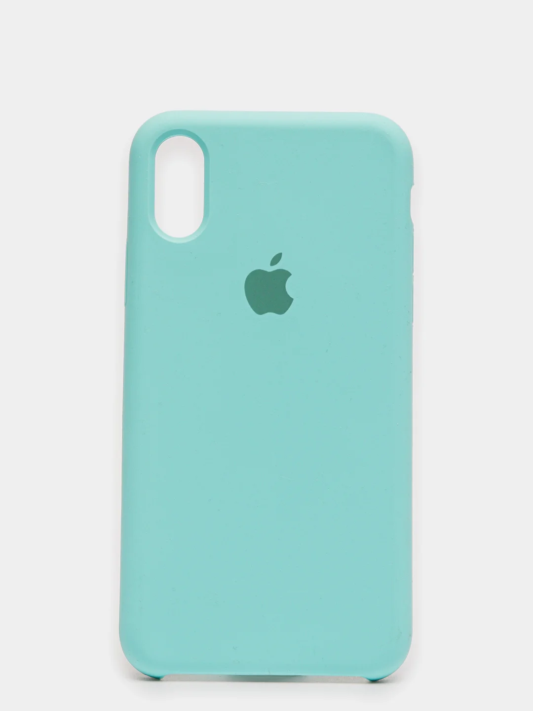 Бирюзовый силиконовый чехол для iPhone X/XS/XS Max/XR, цветной