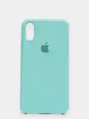 Бирюзовый силиконовый чехол для iPhone X/XS/XS Max/XR, цветной