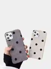 Мягкий чехол в горошек для iPhone 11, 11 Pro, 11 Pro Max, XS, XS Max, XR, iPhone 7 8