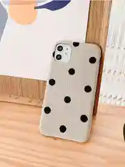 Мягкий чехол в горошек для iPhone 11, 11 Pro, 11 Pro Max, XS, XS Max, XR, iPhone 7 8