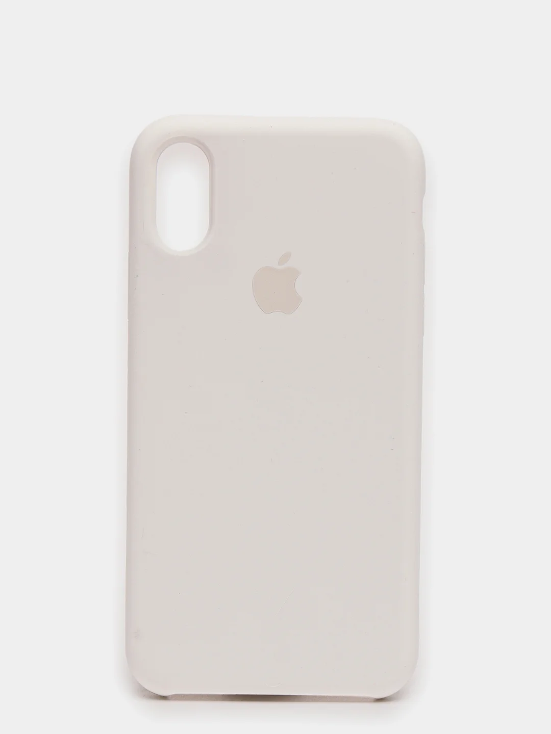 Белый силиконовый чехол для iPhone X/XS/XS Max/XR, цветной