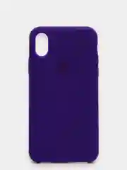 Фиолетовый силиконовый чехол для iPhone X/XS/XS Max/XR, цветной