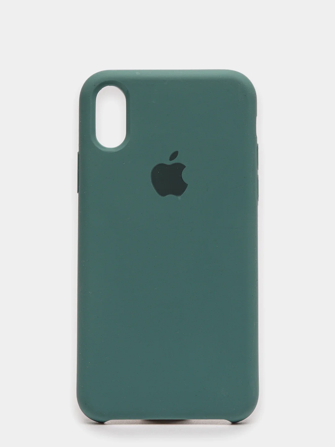 Оливковый силиконовый чехол для iPhone X/XS/XS Max/XR, цветной