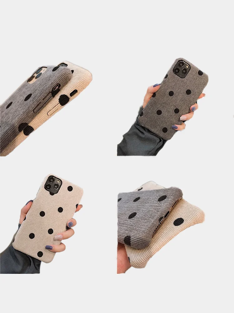 Мягкий чехол в горошек для iPhone 11, 11 Pro, 11 Pro Max, XS, XS Max, XR, iPhone 7 8