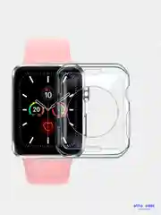 Силиконовый прозрачный чехол на Apple Watch 2/3, 4
