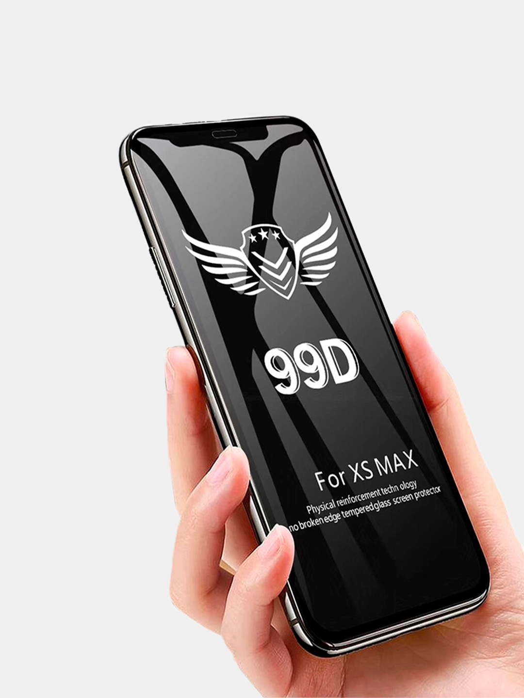 Защитное стекло 5D для Iphone 6/6s,6plus,7/8,7/8 Plus,Xr/11,Xs/11Pro купить  по цене 87.19 ₽ в интернет-магазине KazanExpress