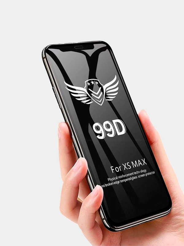 Защитное стекло 5D для iPhone 6/6s, 6 Plus, 7/8, 7/8 Plus, Xr/11, Xs/11 Pro