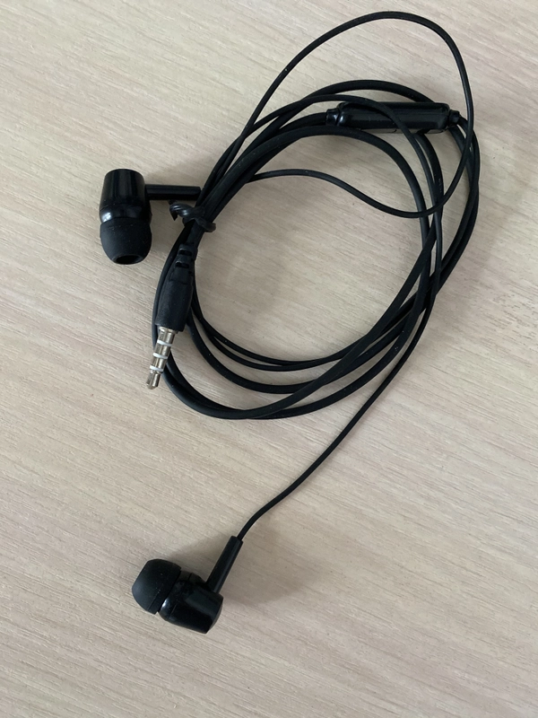 Наушники Stereo Earphone D21 вакуумные с микрофоном