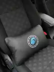Серебряный подушка автомобильная Матех "Знаки зодиака", 45 х 28 х 12 см