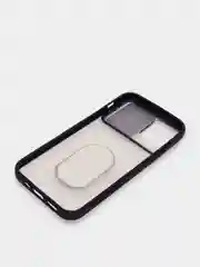 Чехол с защитой камеры для iPhone 12, полупрозрачный цветной