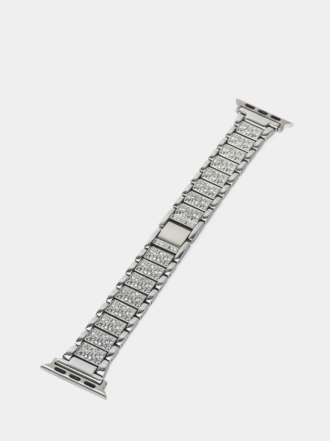 Серебряный металлический женский ремешок Apple Watch 38, 40, 41, 42, 44, 45, 49 мм стальной браслет