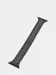 Черный металлический женский ремешок Apple Watch 38, 40, 41, 42, 44, 45, 49 мм стальной браслет