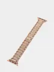 Оранжевый металлический женский ремешок Apple Watch 38, 40, 41, 42, 44, 45, 49 мм стальной браслет