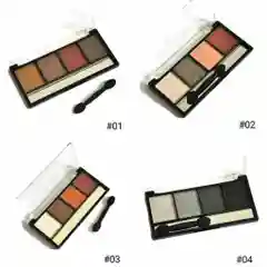 Тени DoDo Girl Glam Eyeshadow, 4 оттенка