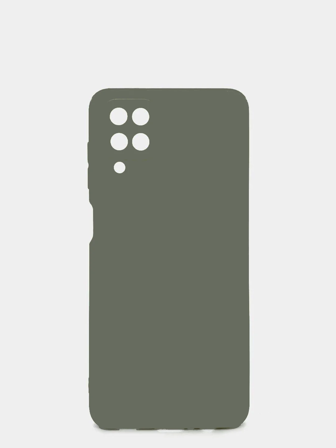 Лесной зеленый чехол цветной матовый на Samsung Galaxy A12 / Samsung Galaxy M12