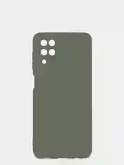 Лесной зеленый чехол цветной матовый на Samsung Galaxy A12 / Samsung Galaxy M12