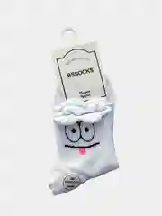 Цветные носки с принтом
