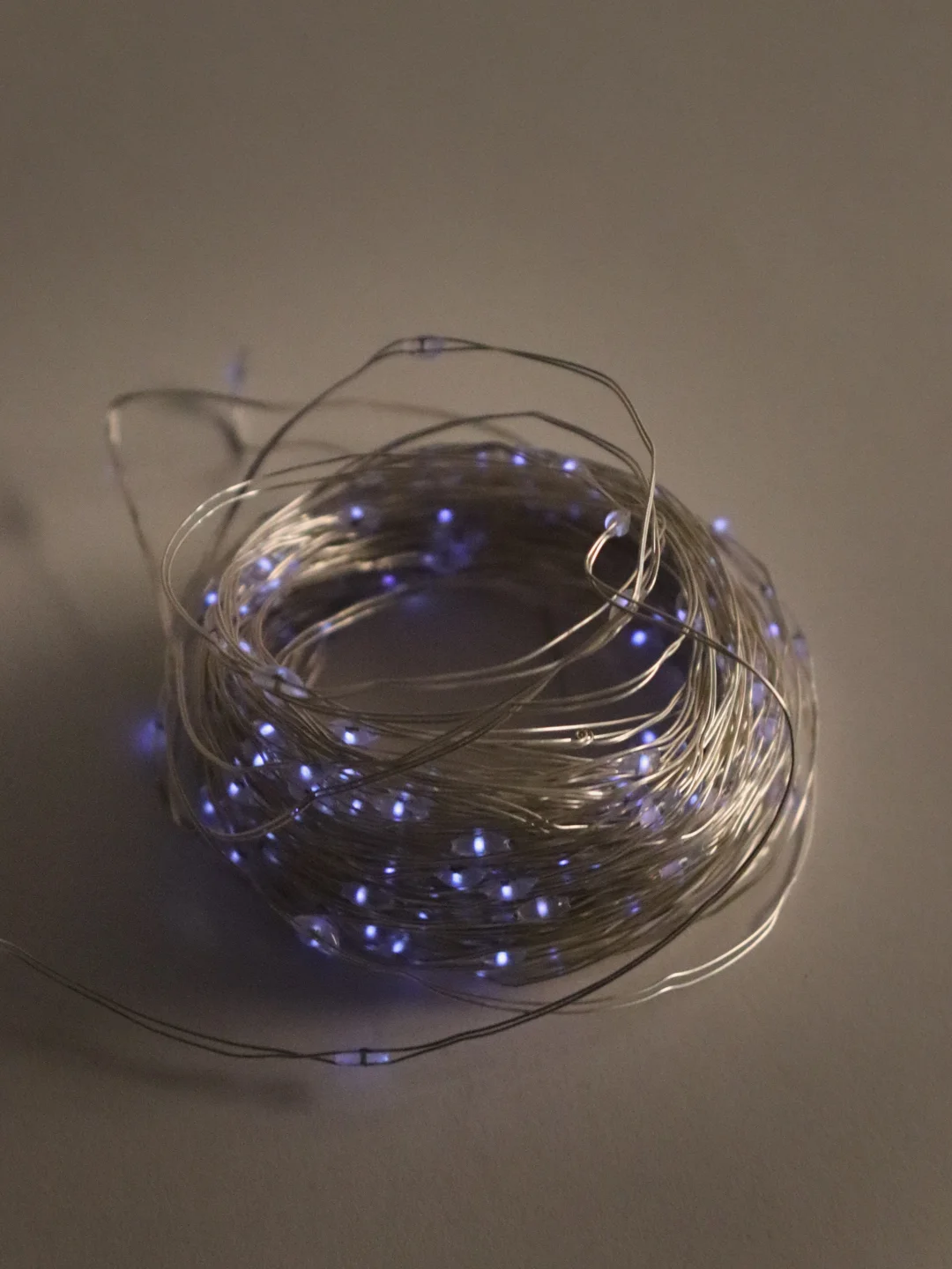 Белый гирлянда LED на солнечных батареях, 100LED,  200LED,  300LED