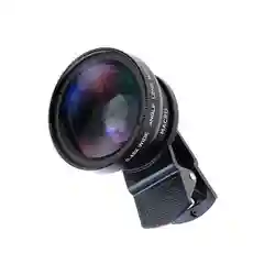 Объектив с функциями Macro 0,45Х широкоугольный и 12.5X макро для iPhone и Android проф HD