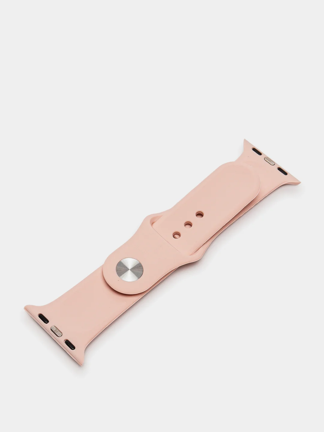 Бежевый силиконовый ремешок для Apple Watch   38/40 42/44