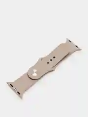 Серый силиконовый ремешок для Apple Watch   38/40 42/44