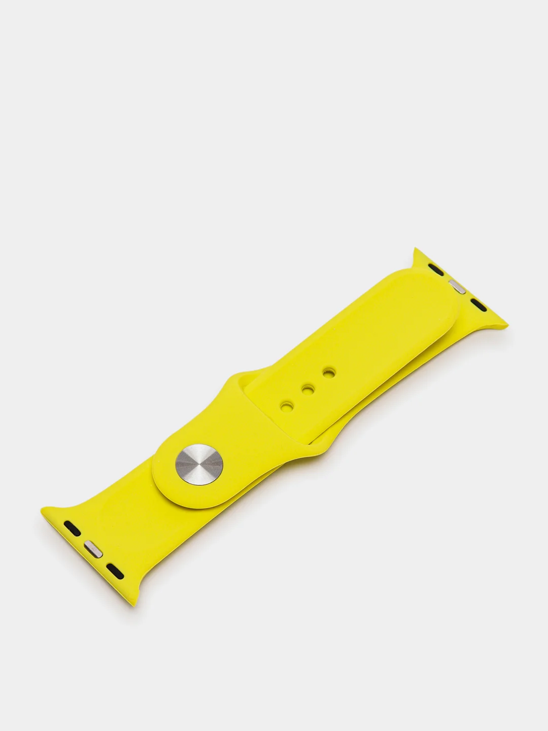Лимонный силиконовый ремешок для Apple Watch   38/40 42/44