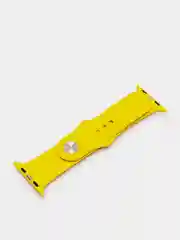 Желтый силиконовый ремешок для Apple Watch   38/40 42/44