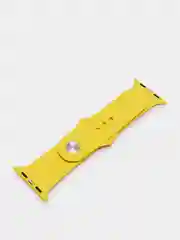 Золотой силиконовый ремешок для Apple Watch   38/40 42/44