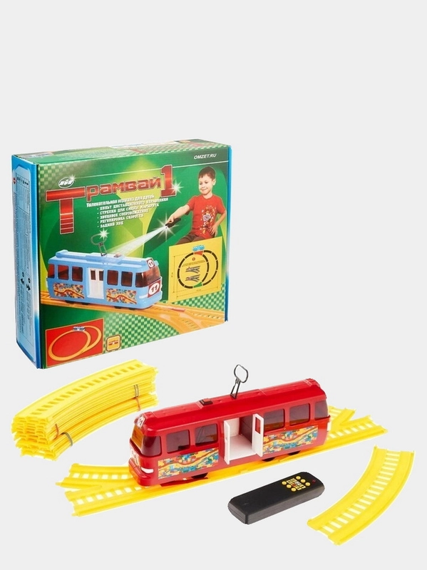 Игрушка железная дорога "Трамвай-1" купить по цене 1999 ₽ в интернет ...