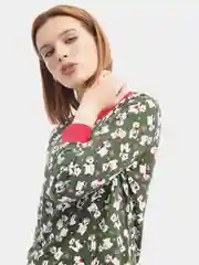 Платье женское, домашнее, с длинными рукавами, LILIANS