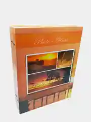 Оранжевый фотоальбом 200 фото, 4 цвета
